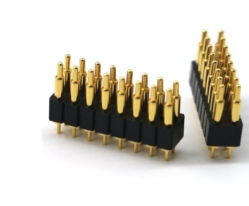 16-pinowe okrągłe złącza Pogo Pin