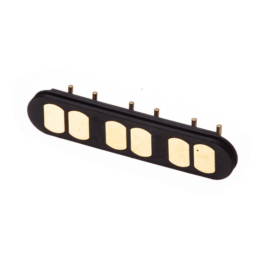 Aktualne złącze pinowe Pogo pod kątem prostym