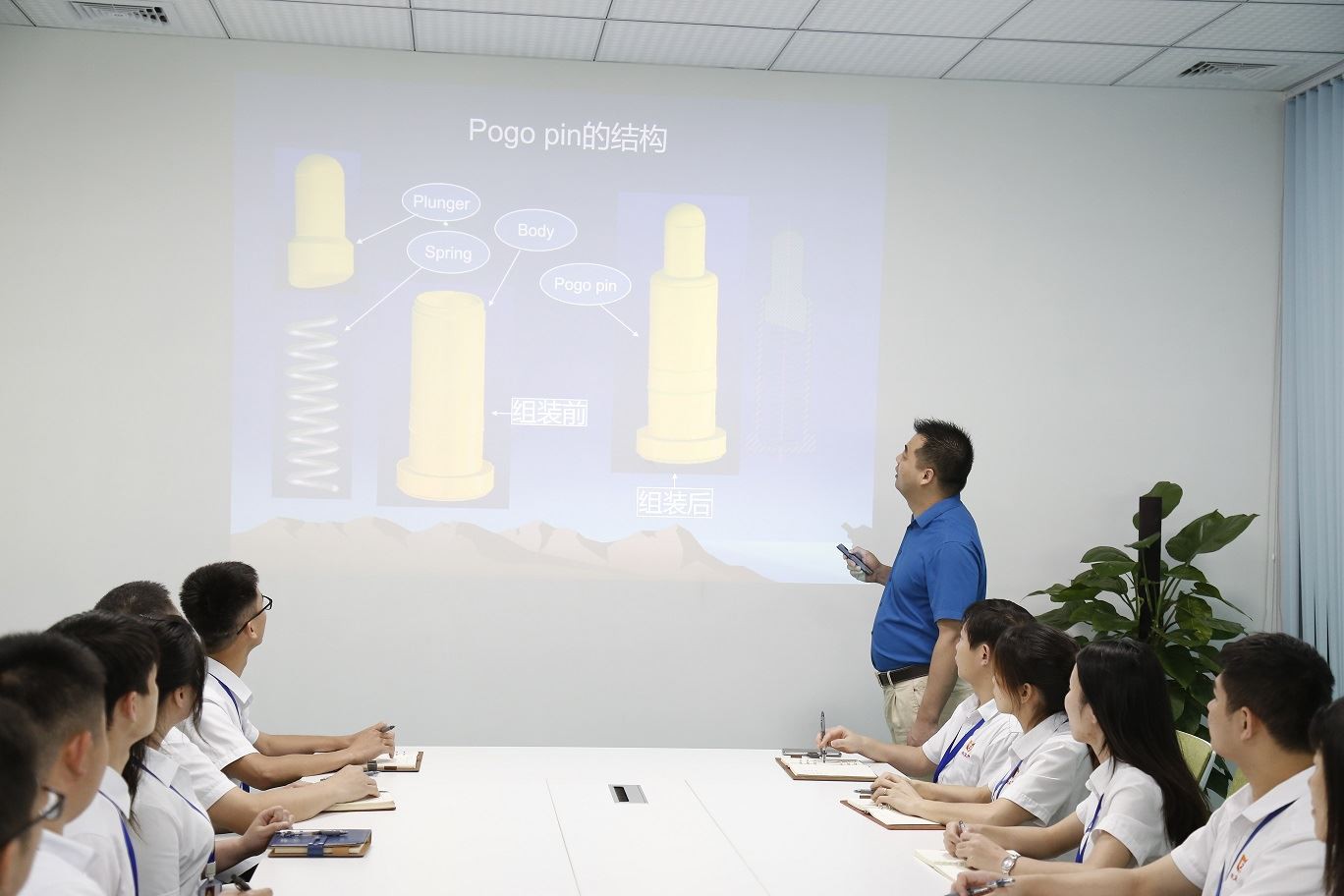 Pin Pogo przeznaczony do medycznych rozwiązań HMI