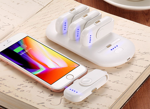 Zdejmowany magnetyczny power bank Pogo Pin