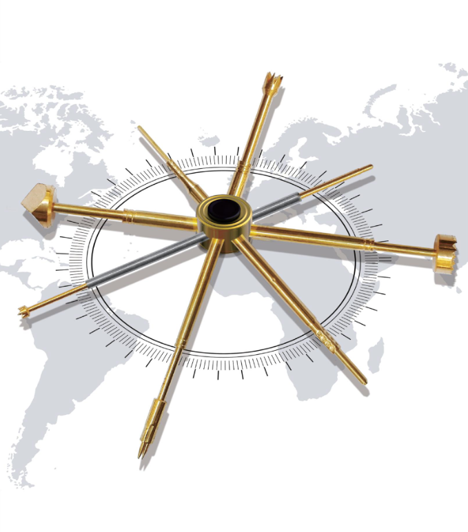 Sprężynowy pin Pogo o wysokim natężeniu prądu