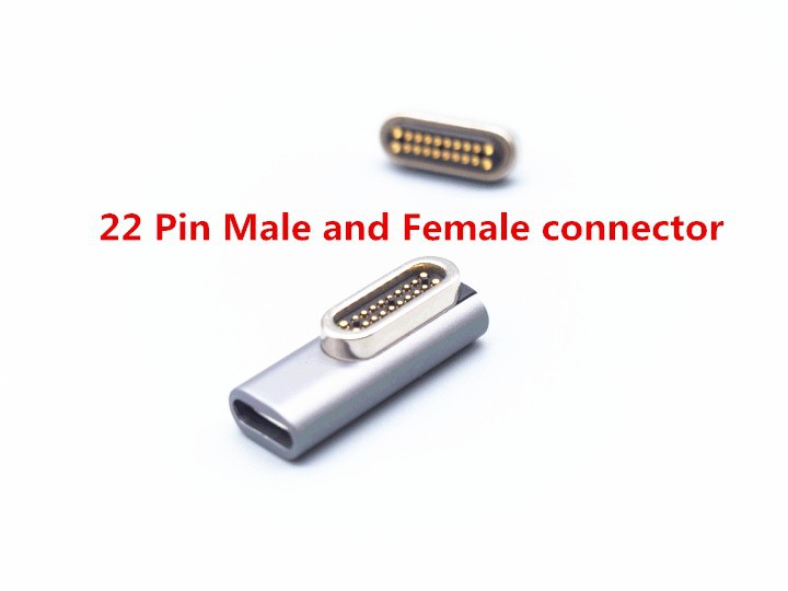 Pogo Pin Male Female Connector Set