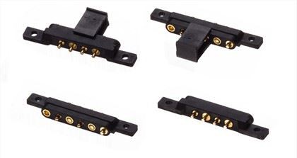 Złącze męskie i żeńskie typu dip Pogo pin