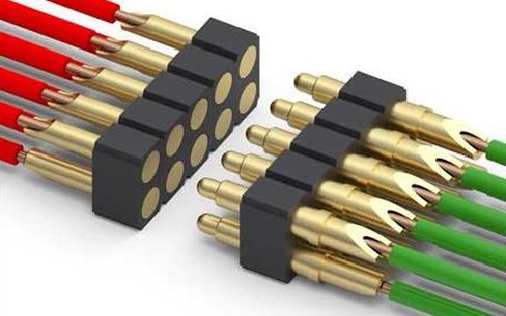 Lutowane złącze sprężynowe Pogo Pin