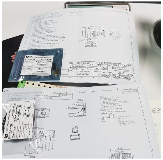 Bezpłatne próbki złącza Pogo Pin wysłane