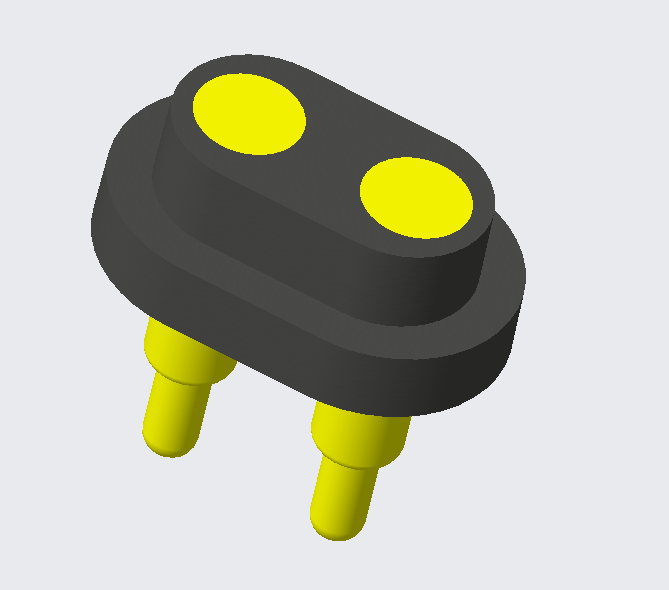 Złącze PogoPin wodoodporne 2Pins