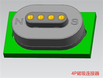 4-pinowe złącze ładowania Pogo Pin